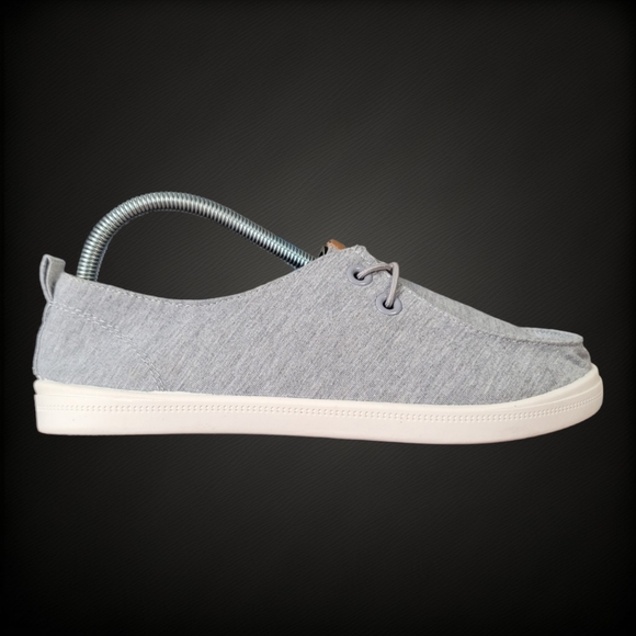 SO Edenn Women's Moc Toe Slip-On Sneaker Size 8.5 - Color Gray - Picture 3 of 14